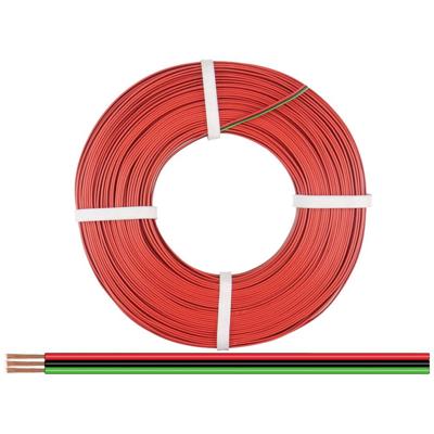 Donau Elektronik 325-014-25 Draad 3 x 0.25 mm² + 3 x 0.25 mm² Rood, Zwart, Groen 25 m