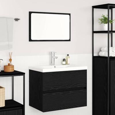 Badkamermeubelset met lade 3 pcs Artisan Eiken Bewerkt hout