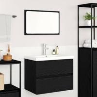 Badkamermeubelset Wandgemonteerd 3 pcs artisanaal eikenkleurig - thumbnail