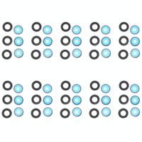 10 PCS Back Camera Lens for Samsung Galaxy A52 SM-A525 - thumbnail