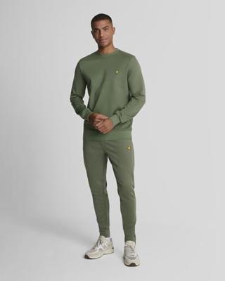 Lyle and Scott Crew Neck Fly Fleece Casual Sweater Heren M