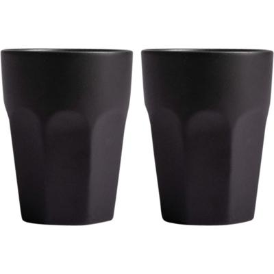 Gusta Mokkenset van 2 stuks 220ml Zwart