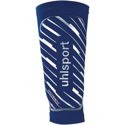 Voetbal Beenbeschermers Uhlsport Speedshield Blauw - Maat: L