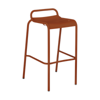 Fermob Luxembourg barkruk lage rug H80 Candied Orange - thumbnail