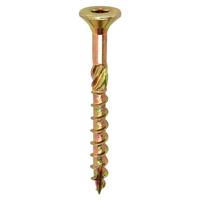 Woodies Ultimate 5.0x100/60 platverzonken kop T-25 geelverzinkt - 61450581 - thumbnail