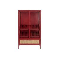 Dutchbone Wijnkast 'Mori' Sparrenhout, 130 x 60cm - thumbnail