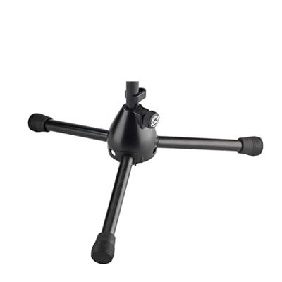 K&M 25950 Laag microfoonstatief met telescoophengel zwart K&M 25950 Laag microfoonstatief met telescoophengel zwart