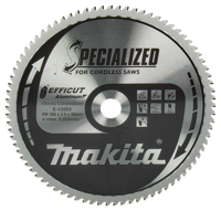 Makita Accessoires Afkortzaagblad Aluminium | Efficut 305x30x2,0 81T -3g - E-13253 E-13253 - thumbnail