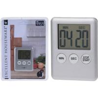 Kookwekker 70x55x10mm zilver - thumbnail