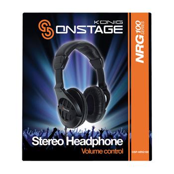 Multifunctionele hoofdtelefoon met volume controle Multifunctionele hoofdtelefoon met volume controle