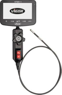 Vigor V7501/2 Endoscoop Sonde-Ø 4.9 mm 1 m Zwenkfunctie
