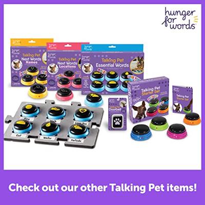 Hunger For Words talking pet goal tracker hond