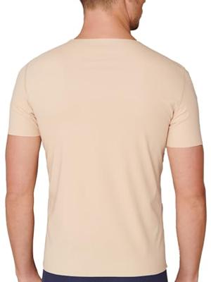 Business heren ondershirt - Naadloos laser cut - Perfect shirt voor onder je overhemd - Schijnt niet door - Diepe hals