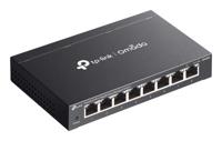 TP-Link ES208G 8-poorts Gigabit netwerkschakelaar, Omada Ethernet-schakelaar, Ethernet-splitter, metalen behuizing, eenvoudig cloudbeheer, stille werking, energiebesparing, plug & play, desktop - thumbnail
