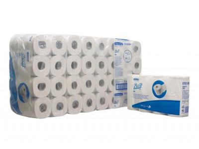Toiletpapier scott essential 2laags 350 vel wit