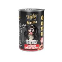 TUF TUF Selection Meat pieces with beef and rumen - natvoer voor honden - 415g - thumbnail