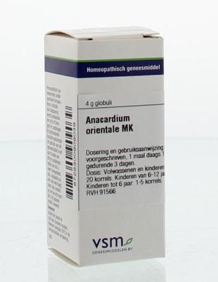 VSM Anacardium orientale MK 4 Gram VSM Anacardium orientale MK 4 Gram