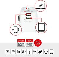 Skross 1302460 Reisstekker Pro Light USB (2xA) - thumbnail