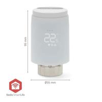 Nedis Slimme radiatorknop - zigbee 3.0 - batterij gevoed - thumbnail