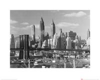Kunstdruk Time Life - Lower Manhattan Skyline 1948 40x50cm - thumbnail