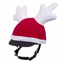 QHP rendiermuts kerst rood - thumbnail