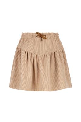 Like Flo winter corduroy rok meisjes - beige - Silby