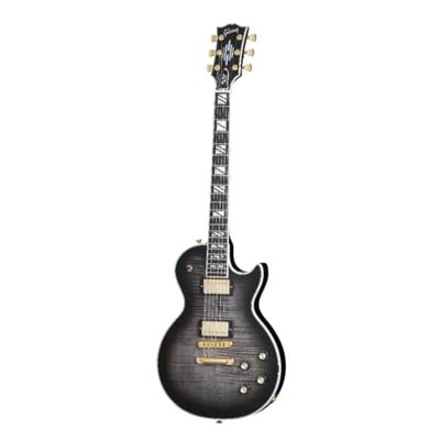 Gibson Les Paul Supreme Transparent Ebony Burst elektrische gitaar met hardshell case