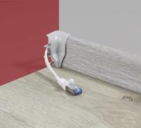 Renkforce RF-4149840 RJ45 Netwerkkabel, patchkabel CAT 6A U/FTP 1.00 m Grijs Zeer flexibel, Snagless, Vlambestendig 1 stuk(s) - thumbnail