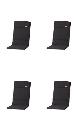 Kussen fiber de luxe Rib zwart (4 stuks) Madison - Madison Kussen fiber de luxe Rib zwart (4 stuks) Madison - Madison