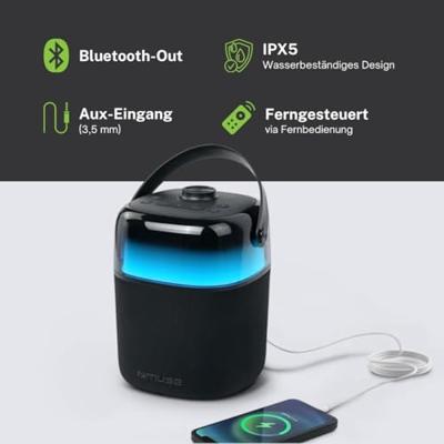 Muse 530Ka Draagbaar Karaoke Systeem Met Batterijen En Micro 30W