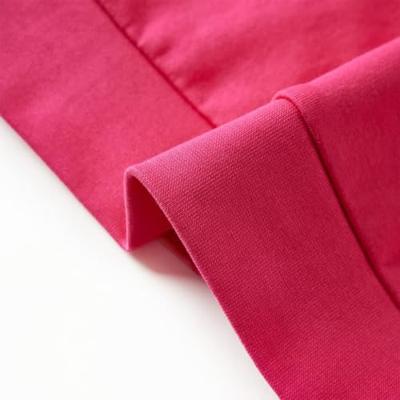 Kindertrui met pauw van pailletten 104 felroze