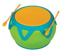 Super trommel BUKI meerkleurig - thumbnail