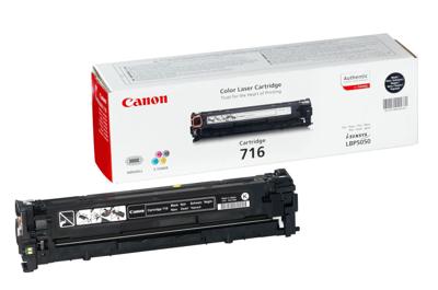 Canon Toner 716 BK Origineel Zwart 2300 bladzijden 1980B002