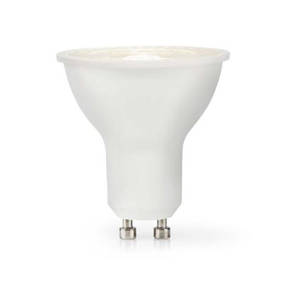 Nedis LBGU10P166 Led-lamp Gu10 Spot 4.5 W 345 Lm 2700 K Dimbaar Warm Wit 1 Stuks Nedis LBGU10P166 Led-lamp Gu10 Spot 4.5 W 345 Lm 2700 K Dimbaar Warm Wit 1 Stuks
