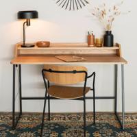 ZILT Bureau 'Kamo' Eikenhout, kleur Naturel - thumbnail