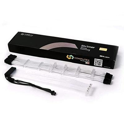 Lian Li Computer, Stroom Kabel [2x ATX-stekker 8-polig (6+2), ATX-stekker 8-polig - 2x ATX-stekker 8-polig (6+2), ATX-stekker 8-polig] 3.00 m RGB