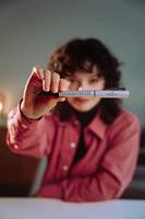 Faber Castell FC-140844 Vulpen Faber-Castell Grip Glam M Parel - thumbnail