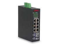 ROLINE Industriële Gigabit Ethernet Switch, 8 poorten, Web Managed - thumbnail