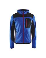 Blåkläder Gebreid vest met softshell 49302117 | Korenblauw/Zwart | Maat XS - 7330509472248 - thumbnail