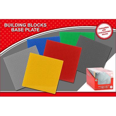 Building Blocks Grondplaat 25.5x25.5 cm Display 36 Stuks