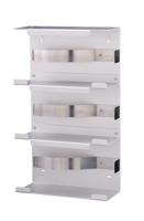 Mediqo-line MediQo-line trio handschoendispenser MQTGDA - aluminium - thumbnail