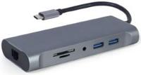 Cablexpert USB-C 7-in-1 multi adapter USB-C dock 7-voudig - 9530507 - thumbnail
