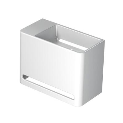 INK Hangar Fontein - 40x20x30cm - wasbak rechts - 0 kraangaten - polystone wit glans 3401020