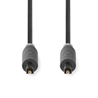 Nedis Optische Audiokabel | TosLink Male naar TosLink Male | 5 m | 1 stuks - CABW25000AT50 CABW25000AT50 - thumbnail