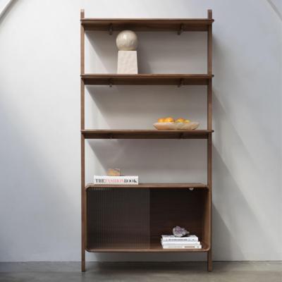 Zuiver Wandkast 'Rise' Walnoot, 180 x 90cm Zuiver Wandkast 'Rise' Walnoot, 180 x 90cm