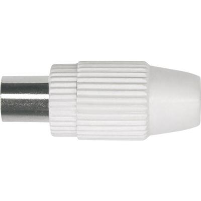 Koax-IEC-stekker Kabeldiameter: 6.8 mm