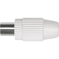 Koax-IEC-stekker Kabeldiameter: 6.8 mm - thumbnail