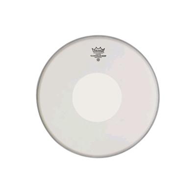 Remo CS-0114-00 Controlled Sound Coated 14 inch snaredrumvel, White Dot