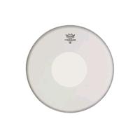Remo CS-0114-00 Controlled Sound Coated 14 inch snaredrumvel, White Dot - thumbnail