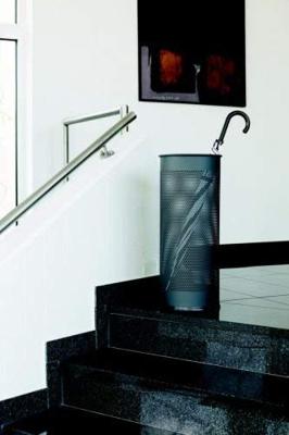 Durable Paraplubak 335058 METALL (Ø x h) 260 mm x 620 mm Antraciet 1 stuk(s) - thumbnail